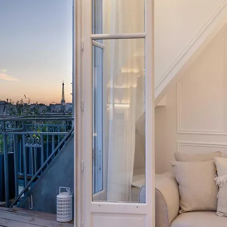 Exceptional Apt With 3 Terraces & Eiffel Tower View - Mobility Lease * Parigi