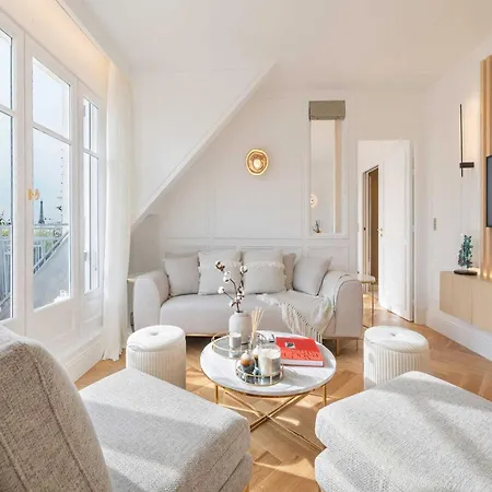 Exceptional Apt With 3 Terraces & Eiffel Tower View - Mobility Lease Appartamento Parigi