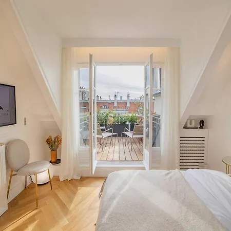 Appartamento Exceptional Apt With 3 Terraces & Eiffel Tower View - Mobility Lease *